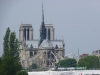 Notre dame vue de l\'écluse du canal Saint-Martin