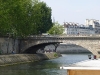 Pont Louis Philippe vers l\'île Saint Louis et vue sur l\'île de la Cité