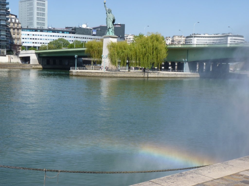 Réplique de la statue de la liberté sur l’île aux cygnes