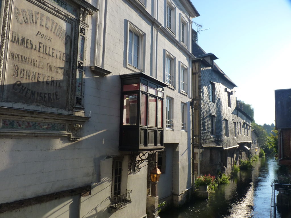 La Risle à Pont-Audemer.