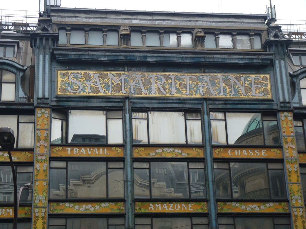 Rénovation de la Samaritaine.