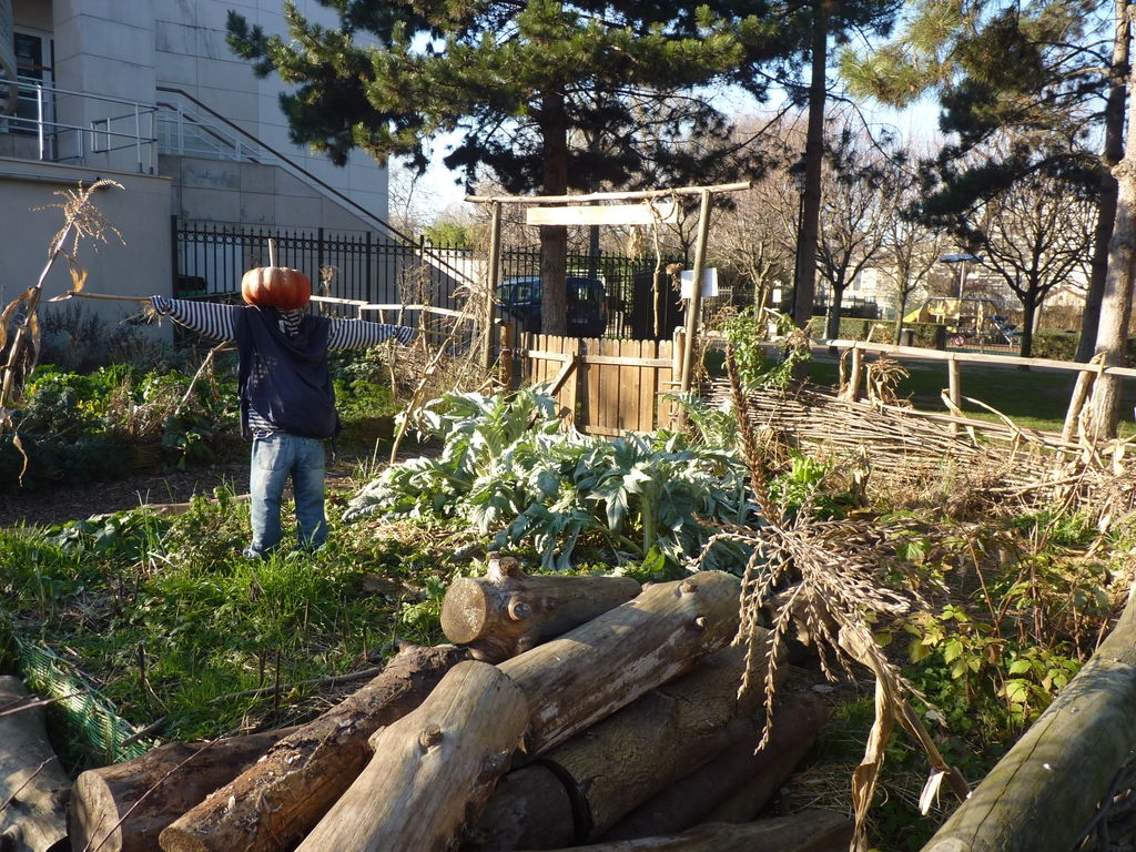 Jardin pédagogique du parc de l'île de la Jatte