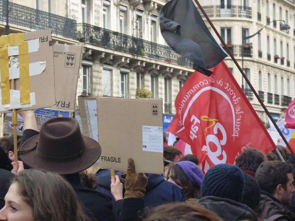 Manifestation contre la loi travail